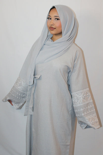 Stone Wrap Abaya