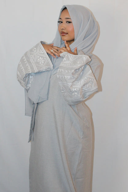 Stone Wrap Abaya